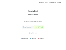 Tablet Screenshot of happy-find.com